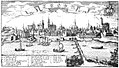 Polski: Widok z Alt- und neues Preussen Harktnocha (1684) English: View of Toruń from Hartknoch's Alt- und neues Preussen (1684)