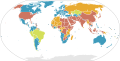 World Map according to Amnesty International