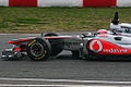 Button testing at Barcelona, February