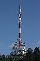 radio tower on Pfänder mountain station