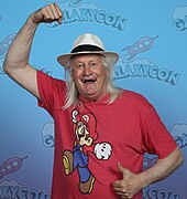 Charles Martinet Photo Op GalaxyCon Raleigh 2023 (cropped).jpg