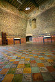 Pope bedroom, Pope palace in Avignon, France