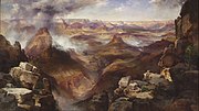 Thomas Moran, Grand Canyon of the Colorado River, 1892 and 1908