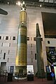 Pershing-II and Soviet SS-20 Saber (left)
