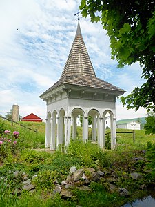 Gazebo in Allensville, Menno Township, Mifflin County