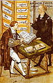 Jacob Fugger (right) with his main-accountancy Matthäus Schwarz (1517)