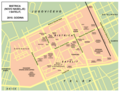 Detailed map of Bistrica (Novo Naselje) and Satelit neighborhoods