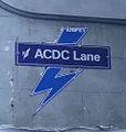 ACDC Lane in Melbourne