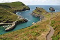 Boscastle harbour