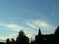 Cirrus uncinus at sun rise