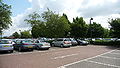 English: Cars parked at the Cressex Island car park of the High Wycombe park and ride service.