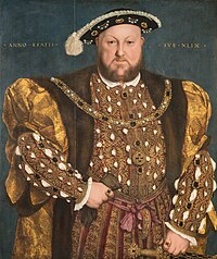 Henry VIII of England circa 1540 date QS:P,+1540-00-00T00:00:00Z/9,P1480,Q5727902