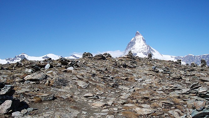 Matterhorn/Cervino (4478m) Photograph: Mike Neufeld