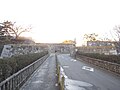 Stone basis of the Ninomaru Second East Gate, also called the East Iron Gate (outside)