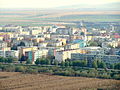 Cartierul Oprişani Panoramă de pe Dealul cu Crucea Mântuirii Neamului Oprişani Neighborhood Panorama from the hill with The Salvation of Nation Cross