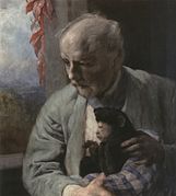 Gabriel von Max - Selbstbildnis mit Affen - 1910.jpg