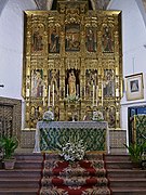 Retablo mayor de la Iglesia de Nuestra Señora de las Nieves, Alanís.jpg