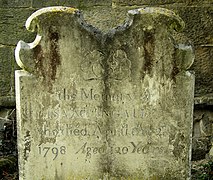 Tombstone to 120 year old Man, Battle - geograph.org.uk - 1008988.jpg