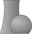 Nuclear plant example icon