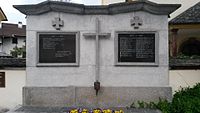 Deutsch: Kriegerdenkmal in Igls bei Innsbruck, Österreich