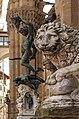 Perseus with the Head of Medusa and Medici Lion