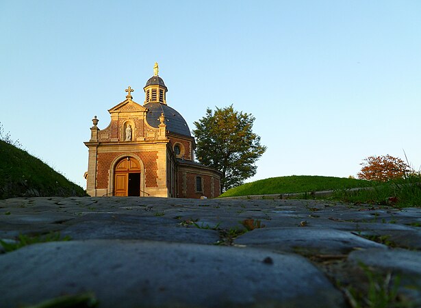 3: The chapel at the Wall of Geraardsbergen or Grammont. Severien Malfait