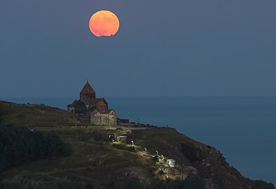 Sevanavank and Super Moon