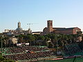 Stadium of Siena, Stadio Artemio Franchi, Cathedral and Church of San Domenico, Opposite Stand