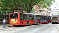 English: Arriva London North MA154 (BX55 FXU), a Mercedes-Benz Citaro, in Bloomsbury Street, London, on route 29.