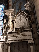 Reliefs of the tomb of José Martí Prats, by Mariano Benlliure (20th-century).