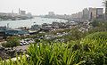 View from Deira over the Creek and its Abra Station.