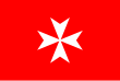 Flag of the Sovereign Military Order of Malta.