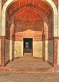 Porch outside side grave chamber, Humayun Tomb, Delhi.