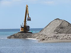 Sand mining at Tern Island Nature Reserve, November 2023 16.jpg