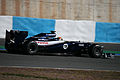 Pastor Maldonado testing at Jerez, February