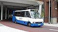 English: Z&S International (M407 TCK), an Optare Solo, leaving Great Western Street/Aylesbury bus station onto Friarage Road, Aylesbury, Buckinghamshire, on route 7.