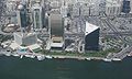 View from the air on Deira's skyline