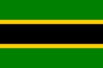 Flag of w:Tanganyika (independent 1961-1964)