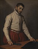 Giovanni Battista Moroni, The Tailor, c. 1570–5
