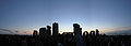 Stonehenge predawn panorama