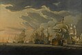 Robert Cleveley: Battle of Cape St. Vincent (Royal Museums Greenwich)