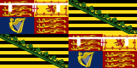 Prince Albert of Saxe-Coburg and Gotha as consort of Queen Victoria (Royal standard) (1857–1861)