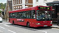 1=Selkent 34233 (X233 WNO), a Dennis Dart SLF/Plaxton Pointer 2, on Vicarage Hill, Westerham, Kent, on Transport for London contracted route 246, which extends quite a way from the London boundary. This route is allocated Enviro200 Darts, so this Dennis Dart was a slight odd working.}