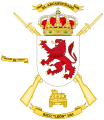 Coat of Arms of the 1st-61 Tank Infantry Battalion "León" (Spanish Army)