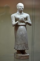 Sumerian male worshiper from Diyala Region, Iraq