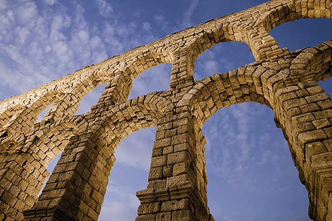 (22 January 2013) Roman Aqueduct of Segovia, Spain by David Corral Gadea