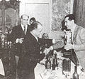 right, Bandini and Ilario Bandini (no family relation) in 1964