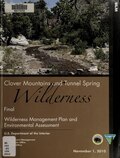 Thumbnail for File:Clover Mountains Wilderness &amp; Tunnel Spring Wilderness - (final) wilderness management plan and environmental assessment (IA clovermountainsw00unit).pdf