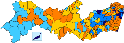 Mapa do 1º turno da eleição para governador em Pernambuco em 2022 (atualizado).svg