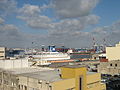 view from the Tiltan College to the port